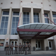 Florida Highway Patrol officers stand outside the Curtis M. Phillips Center for the Performing Arts on the University of Florida campus in Gainesville on Oct. 18, 2017, as they prepare the venue for a scheduled speech by white nationalist Richard Spencer. (Joe Raedle/Getty Images)